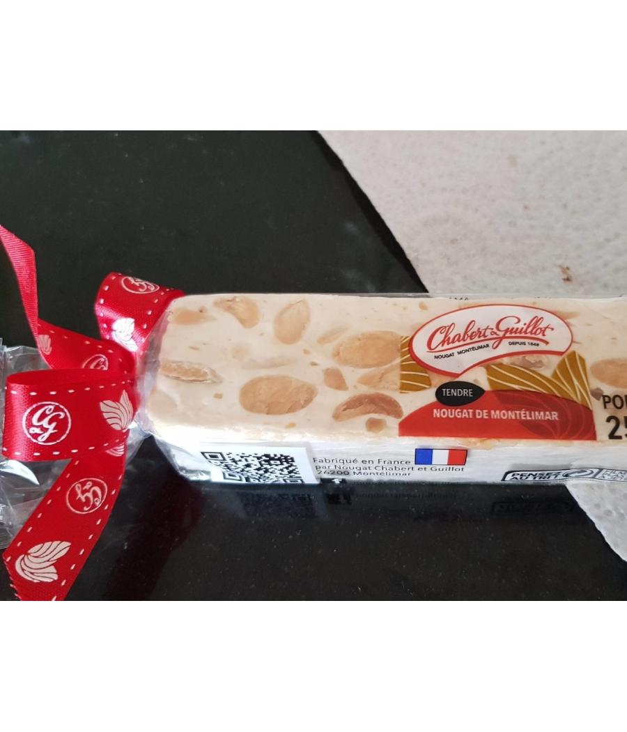 BARRE DE NOUGAT DE MONTELIMAR CHABERT ET GUILLOT 250G