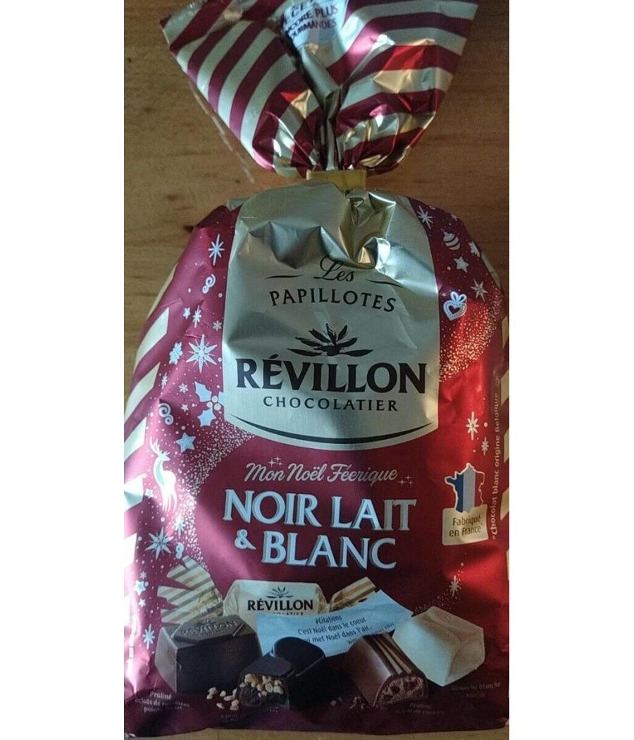 CHOCOLATINER NOIR AU LAIT & BLANC REVILLON 360G