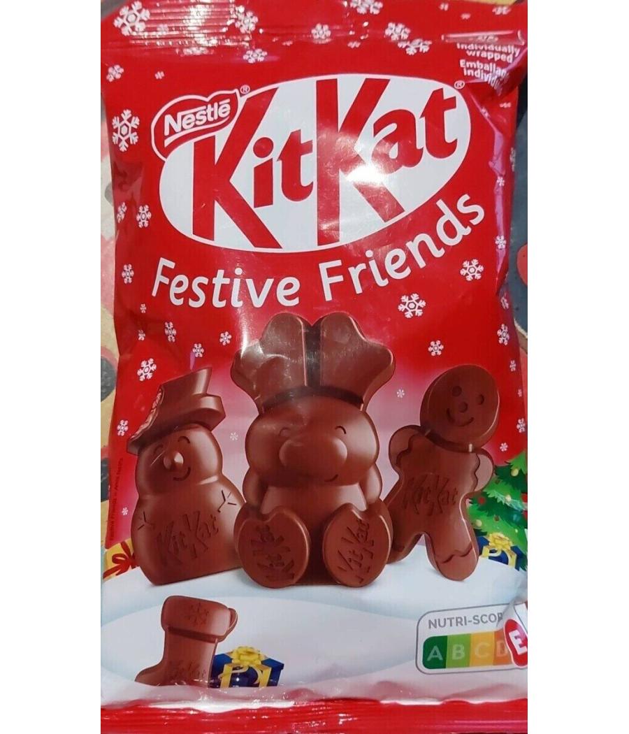 CHOCOLAT AU LAIT KITKAT NESTLE 147G