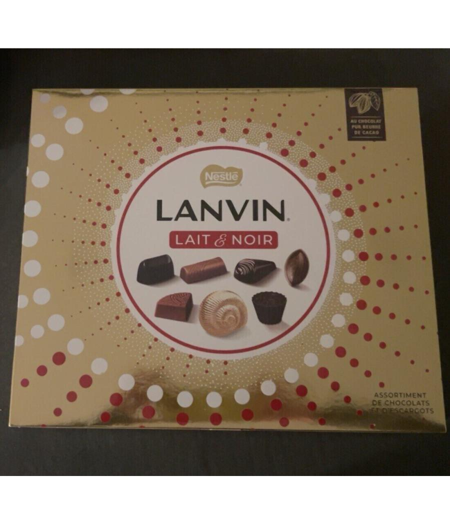 LANVIN ASSORTIMENT MIXTE DE CHOCOLAT AU LAIT ET NOIR NESTLE 285G