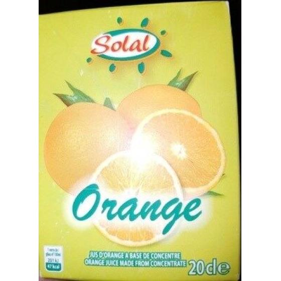 JUS DE FRUITS D'ORANGE (20 CL E)