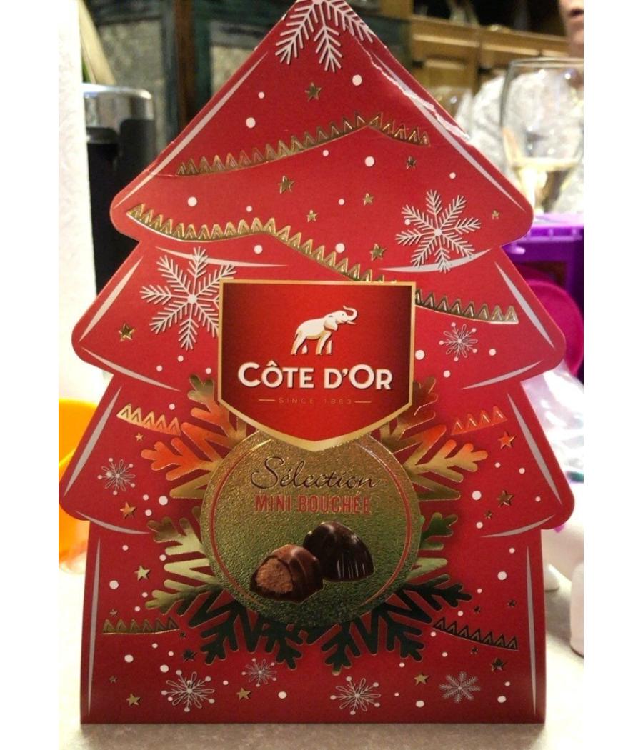 MINI BOUCHEE PRALINE NOIR ET AU LAIT COTE D'OR 130G