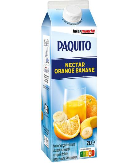 NECTAR ORANGE BANANE PAQUITO 2L