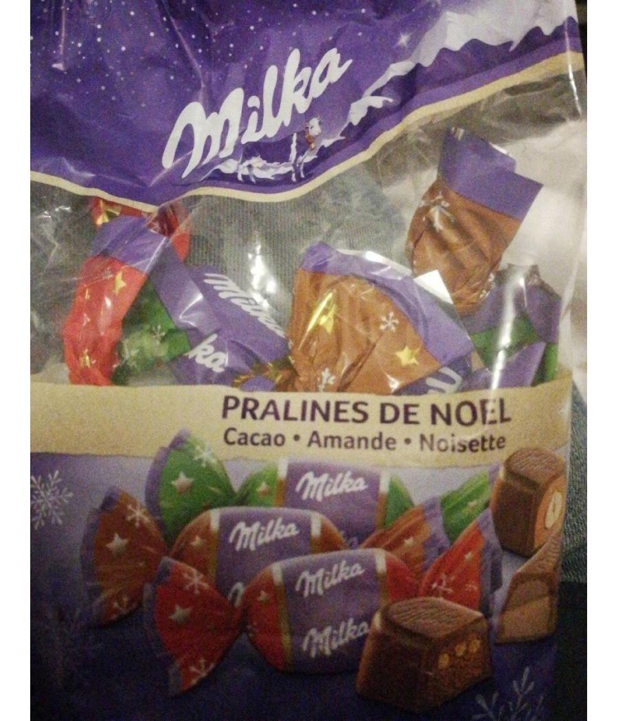 CHOCOLAT ASSORTIMENT PRALINES MILKA 180G