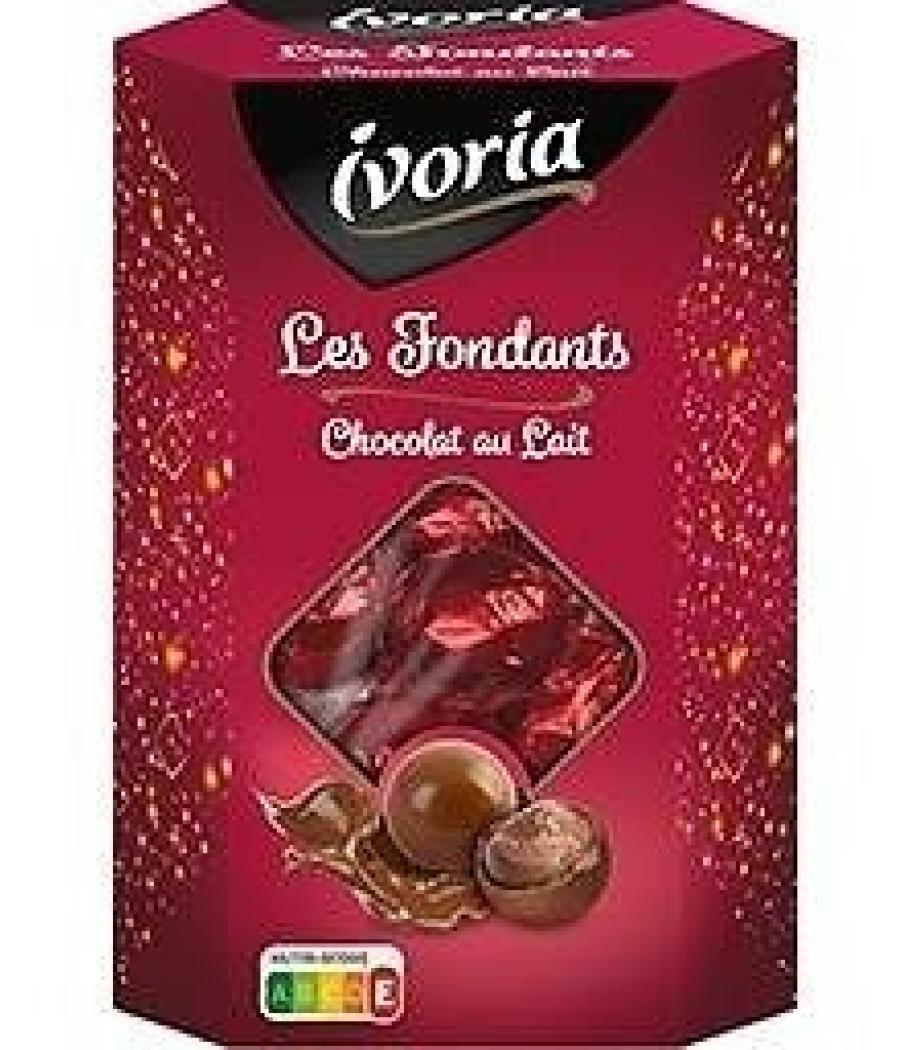 SPHERES DE CHOCOLAT AU LAIT LES FONDANTS IVORIA 200G