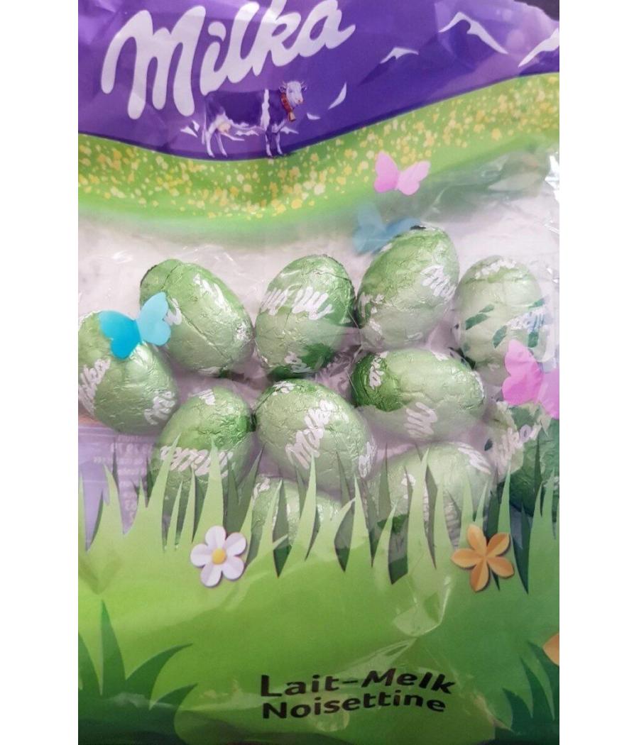 ŒUFS CHOCOLAT AU LAIT NOISETTINE MILKA 350G