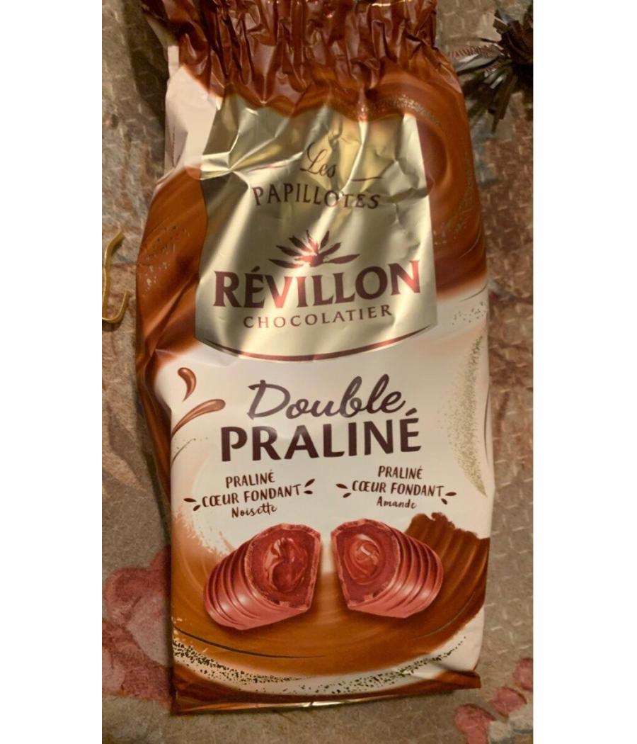 CHOCOLAT DOUBLE PRALINE REVILLON 375G