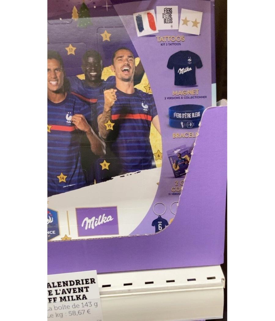 CALENDRIER DE L’AVANT FFF MILKA 143G