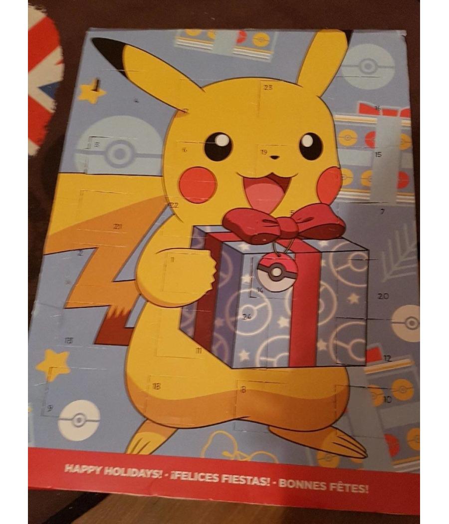 CALENDRIER PIKACHU HAPPY HOLIDAYS