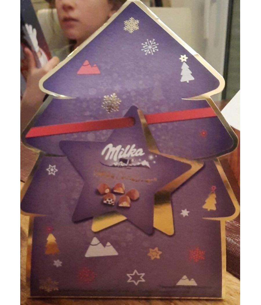 CHOCOLAT MILKA  JOYEUX NOEL SAPIN MILKA 152G