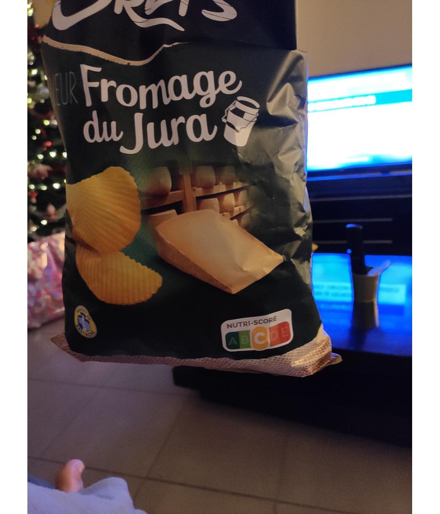 CHIPS BRETS FROMAGE DU JURA 275G