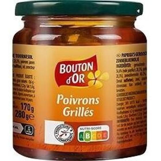 BOCAL 280 G POIVRONS GRILLES 280 G