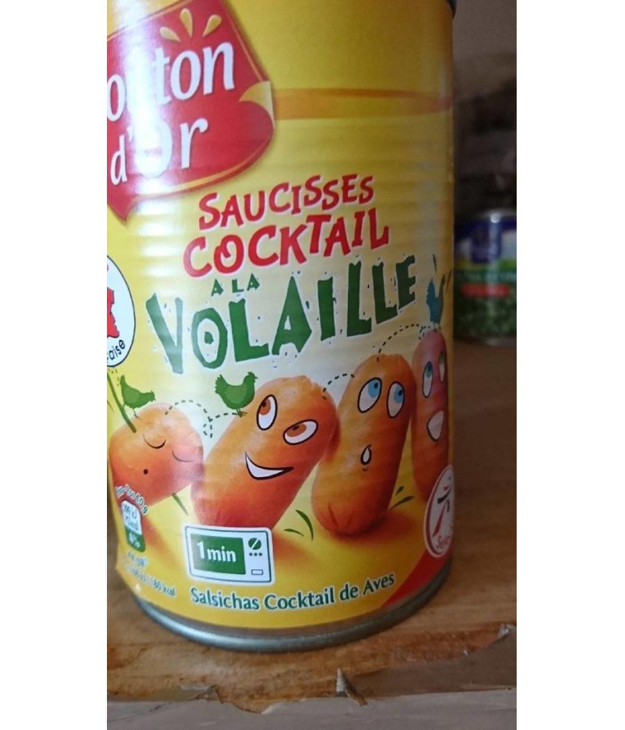 SAUCISSE BOUTON D'OR