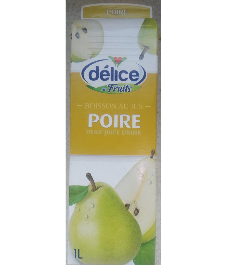 JUS DE POIRE DELICE 1L