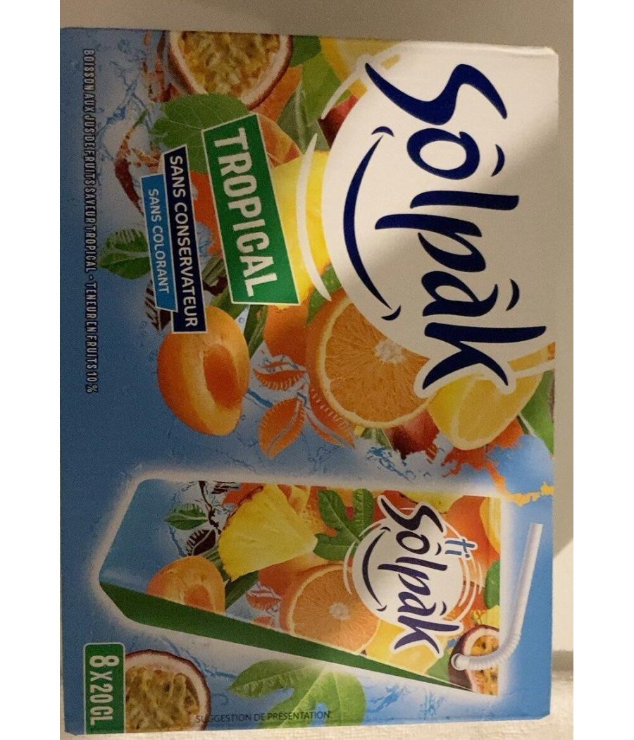 JUS TROPICAL SOLPAK 8X20CL