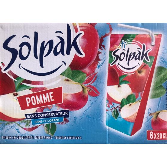 JUS DE POMME SOLPAK 8 X 20CL