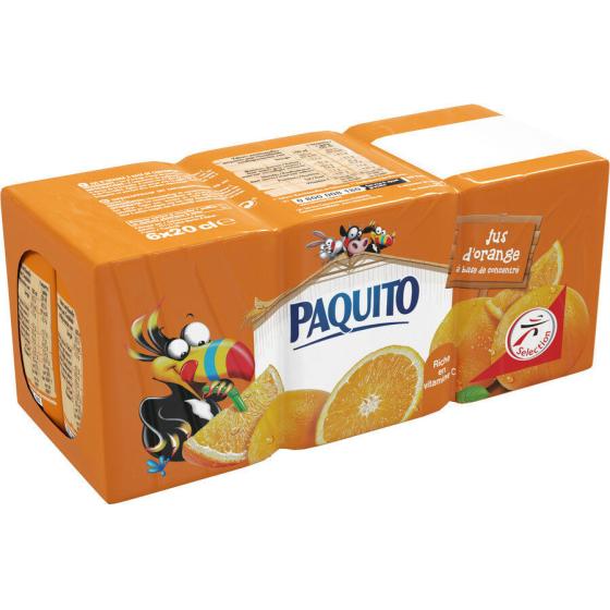 JUS D'ORANGE PAQUITO 6X20CL