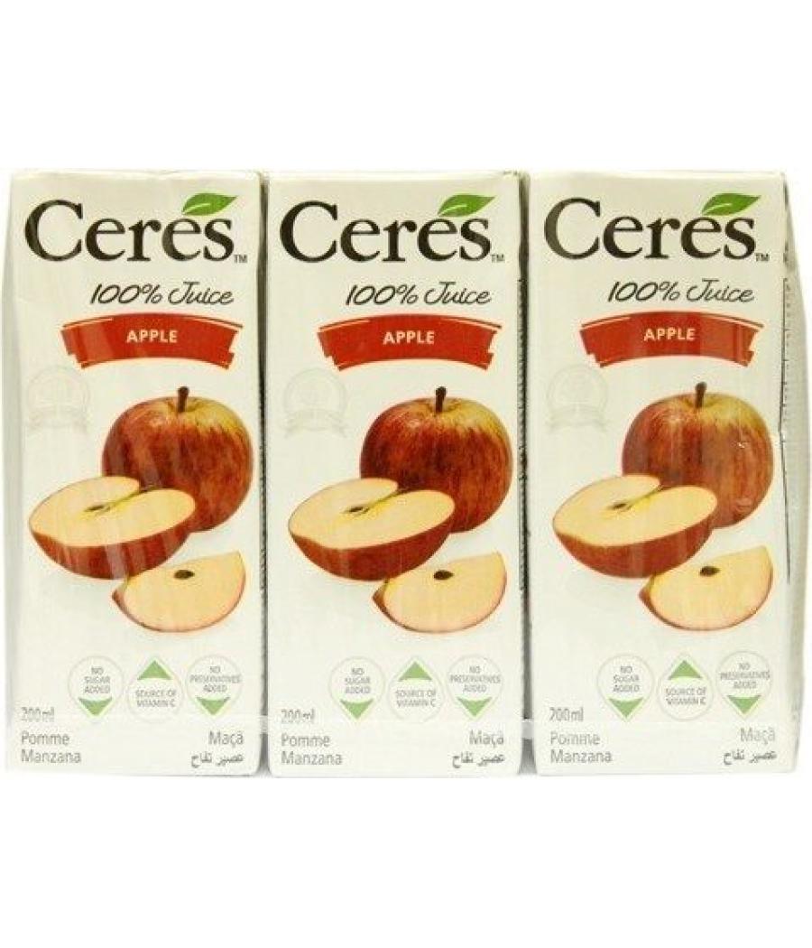 JUS DE POMME CERES 6X20CL