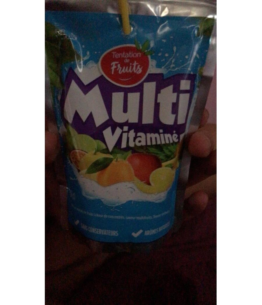 JUS DE FRUITS MULTI TENTATION FRUIT 200ML