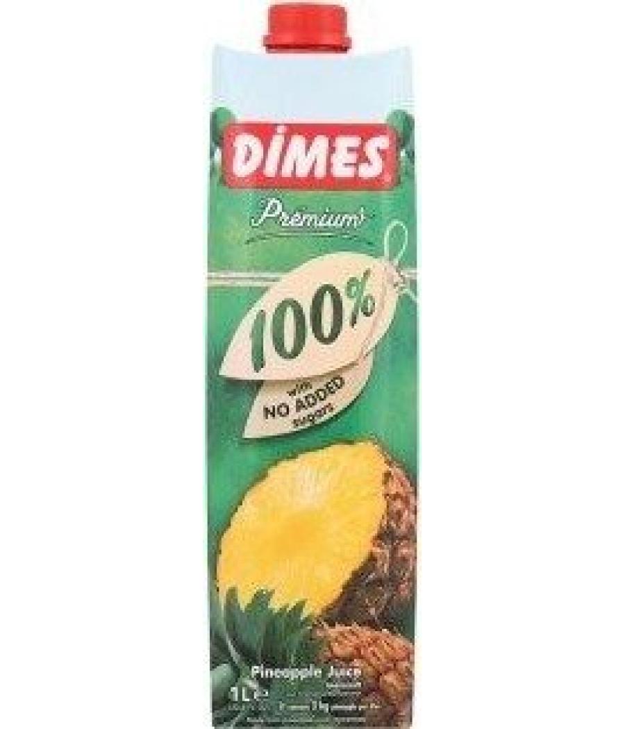 JUS DE FRUITS D'ANANAS SANS SUCRES AJOUTES DIMES 1L