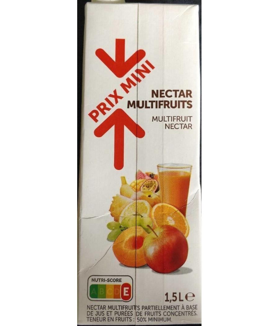 JUS DE FRUITS NECTAR MULTIFRUITS PRIX MINI 1,5L