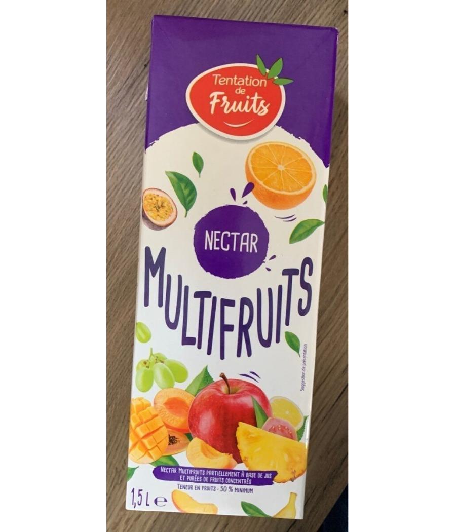 JUS DE FRUITS NECTAR MULTIFRUITS 1,5 L