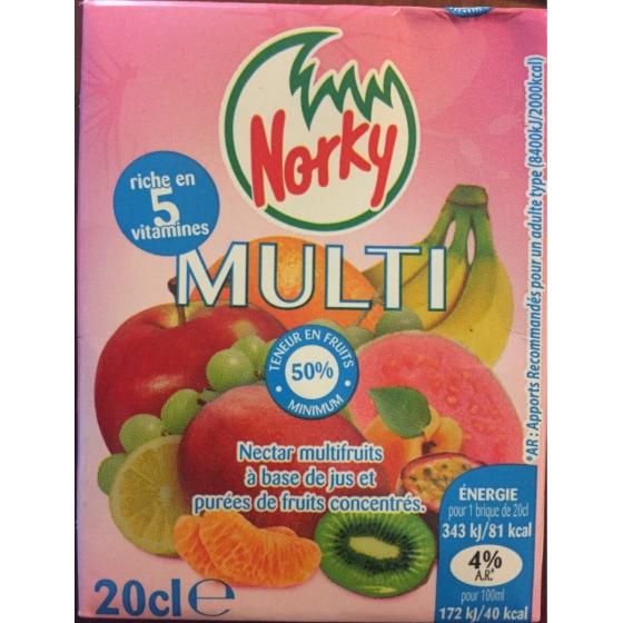 JUS DE FRUITS MULTI 20 CL