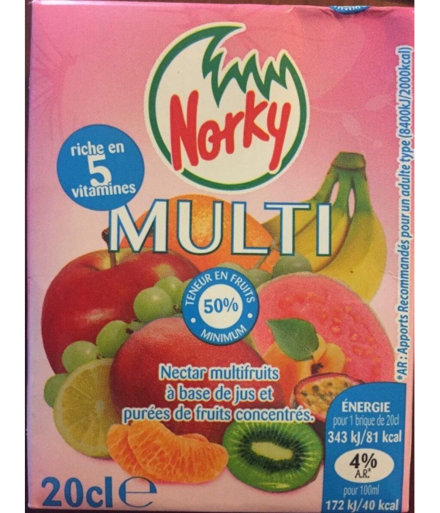 JUS DE FRUITS MULTI 20 CL