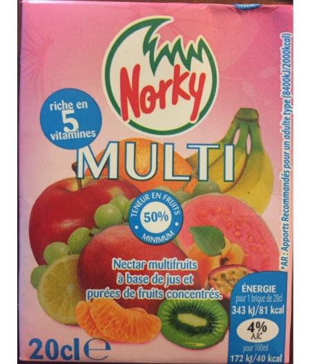 JUS DE FRUITS MULTI 20 CL