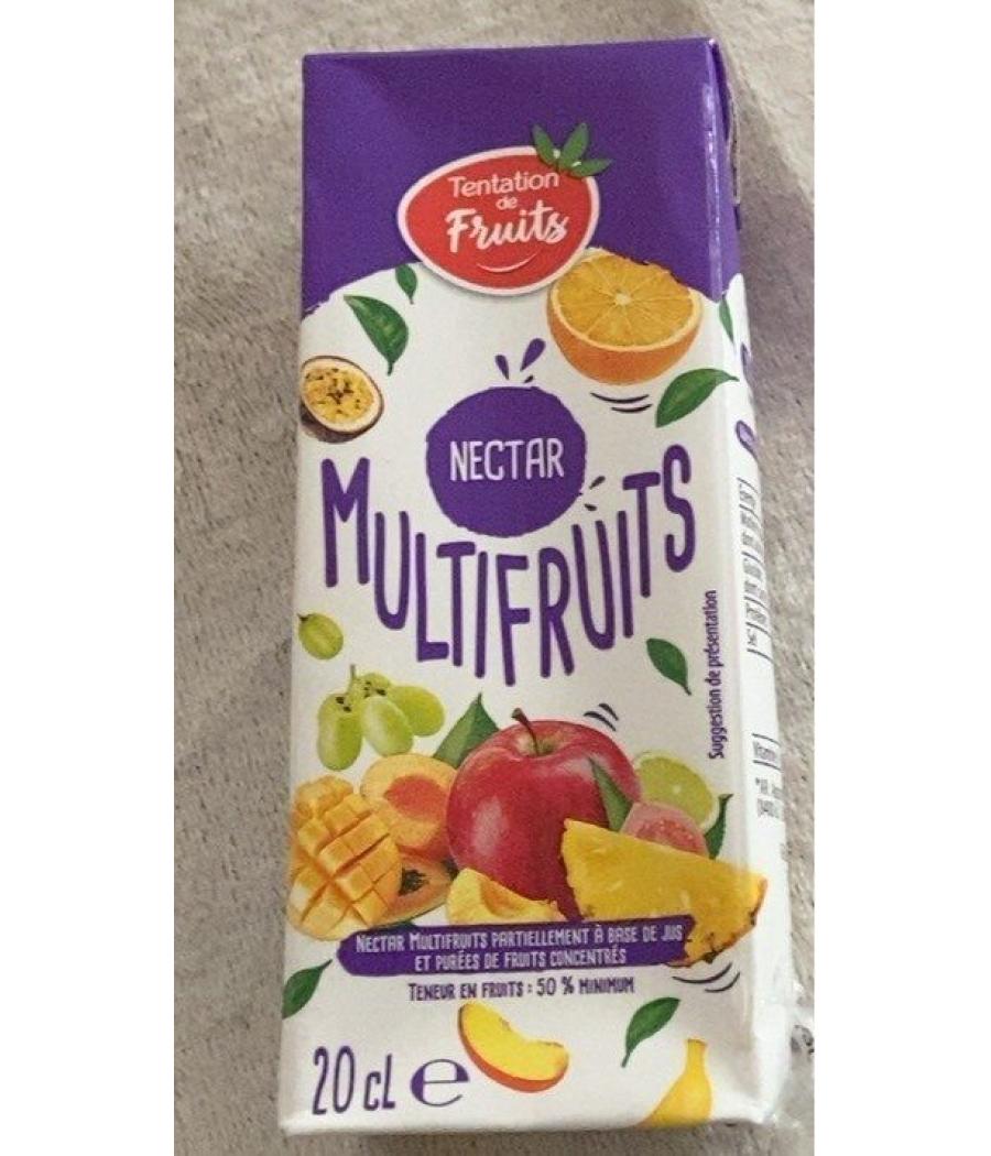 JUS DE FRUITS NECTAR MULTIFRUITS 20CL