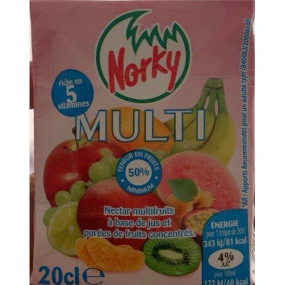JUS DE FRUITS MULTI 20 CL