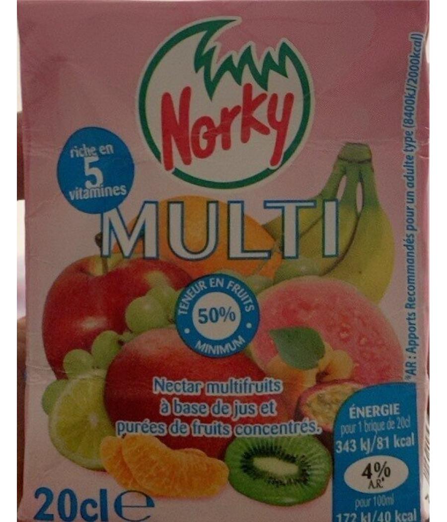 JUS DE FRUITS MULTI 20 CL