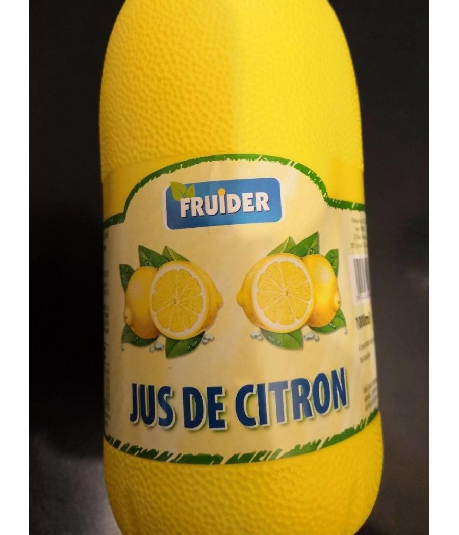 SIROP JUS DE CITRON FRUIDER