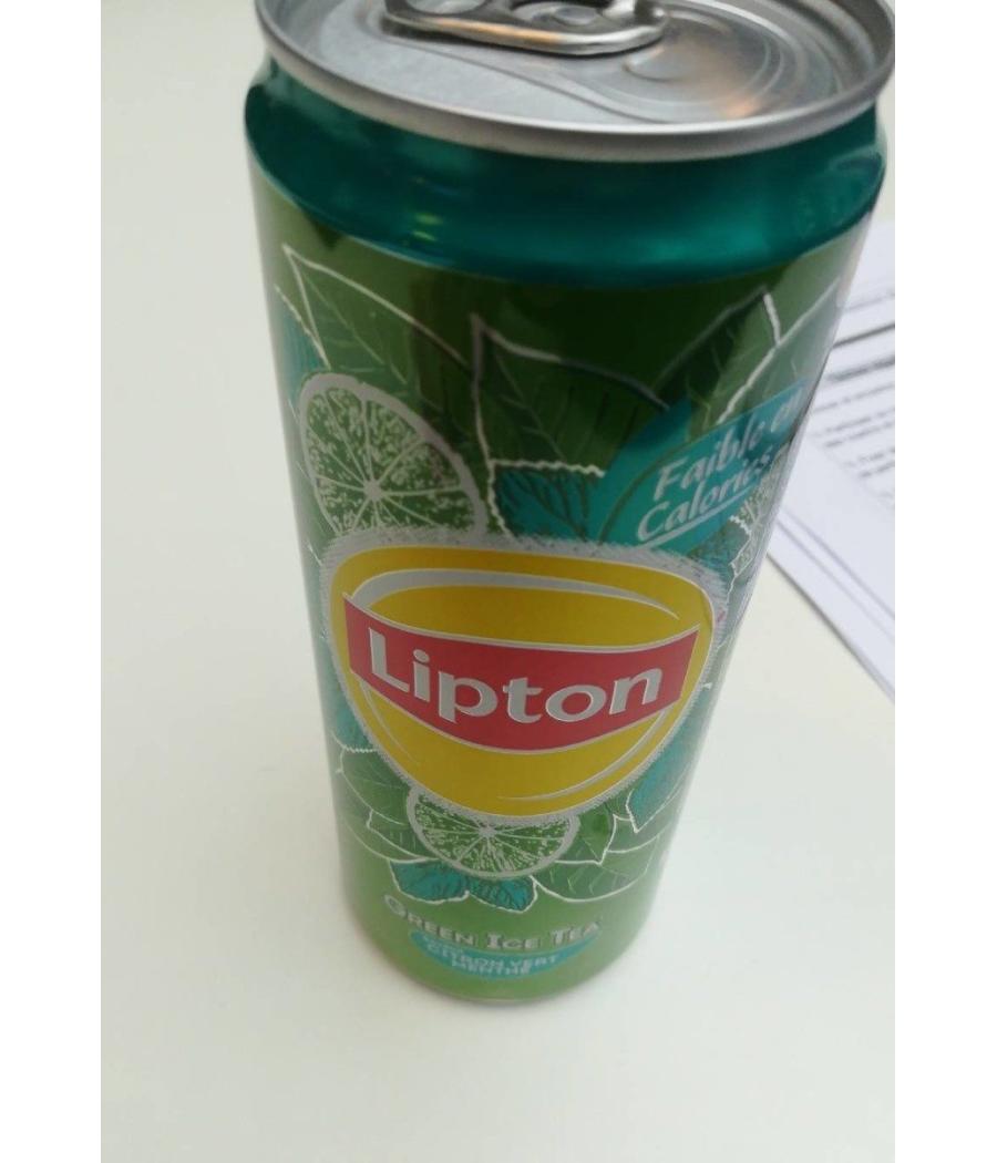 BOISSON LIPTON GREEN ICE TEA 6 X 33CL