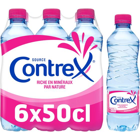 EAU DE SOURCE MINERALE NATURELLE 6 X 50CL PACK 6