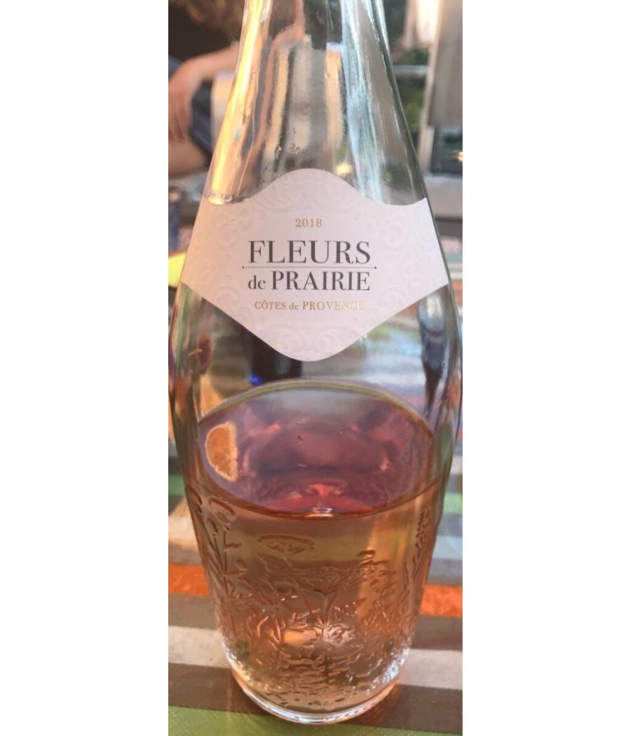 VIN ROSE COTES DE PROVENCE FLEURS DE PRAIRIE 75CL