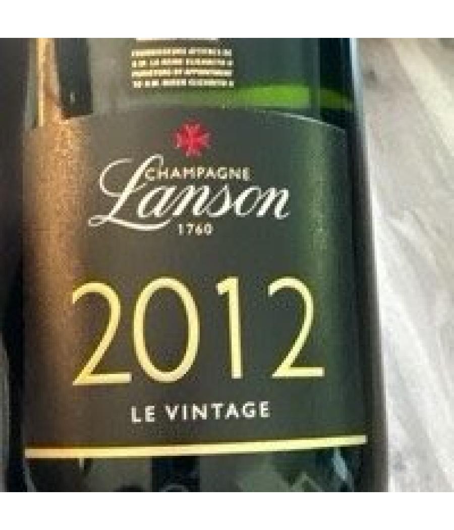 CHAMPAGNE BRUT LE VINTAGE LANSON 75CL