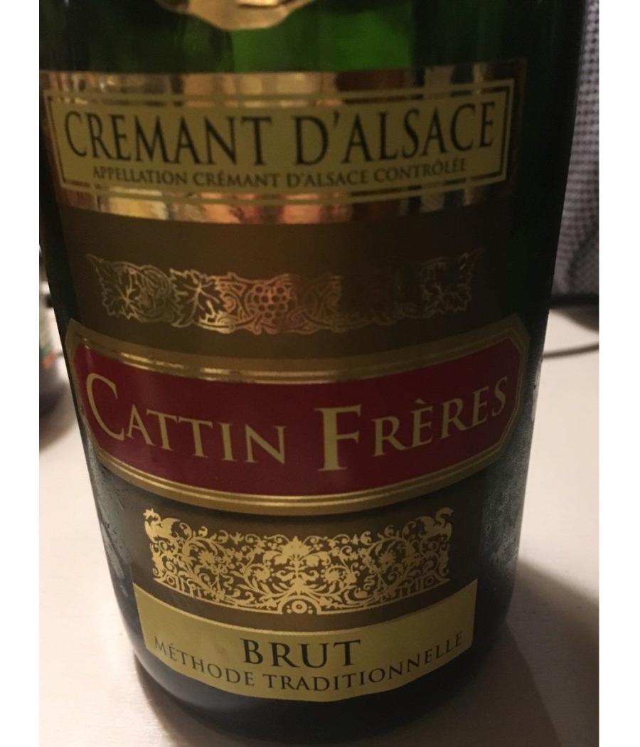 VIN CREMANT D'ALSACE CATTIN FRERES CATTRCAST 75CL
