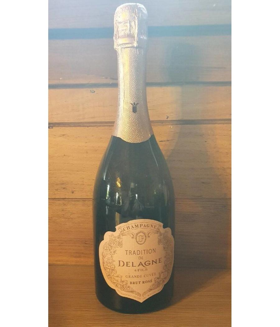 CHAMPAGNE BRUT ROSE TRADITION DELAGNE 75CL