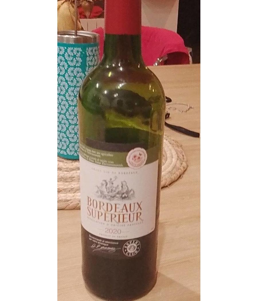 VIN BORDEAUX SUPERIEUR 750ML