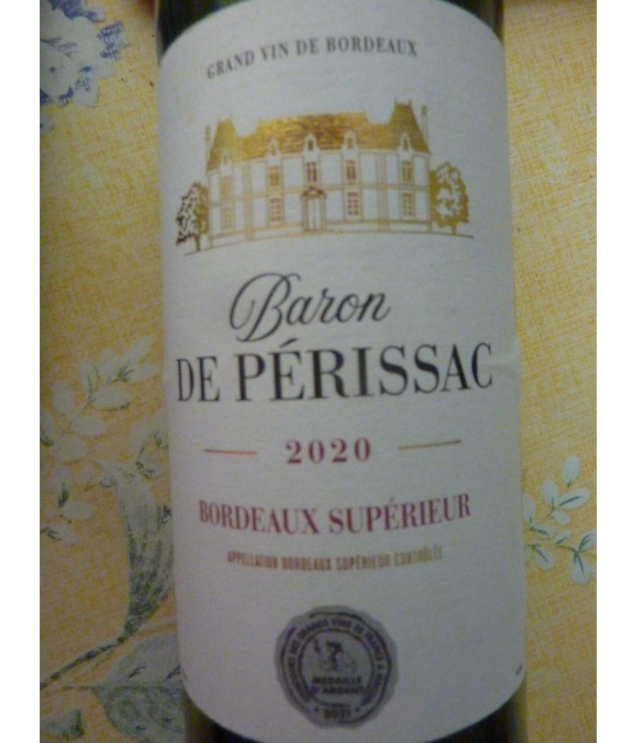 VIN DE BARON DE PERISSAC BORDEAUX SUPERIEUR  75CL