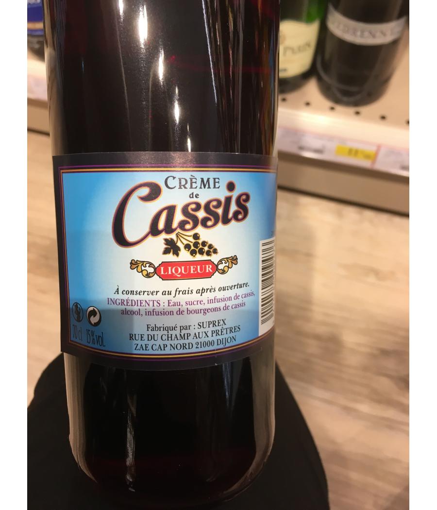 CREME CASSIS 1ER PRIX 70CL