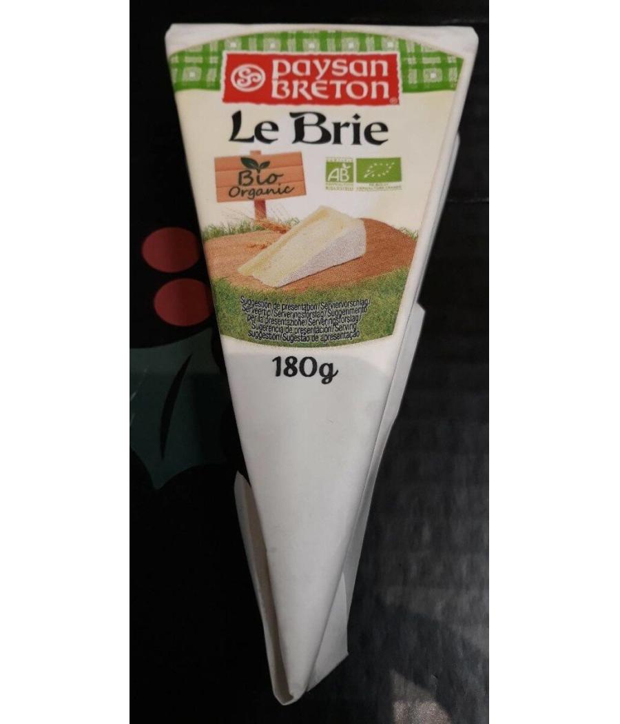FROMAGE POINTE DE BRIE BIO  PAYSAN BRETON 180G