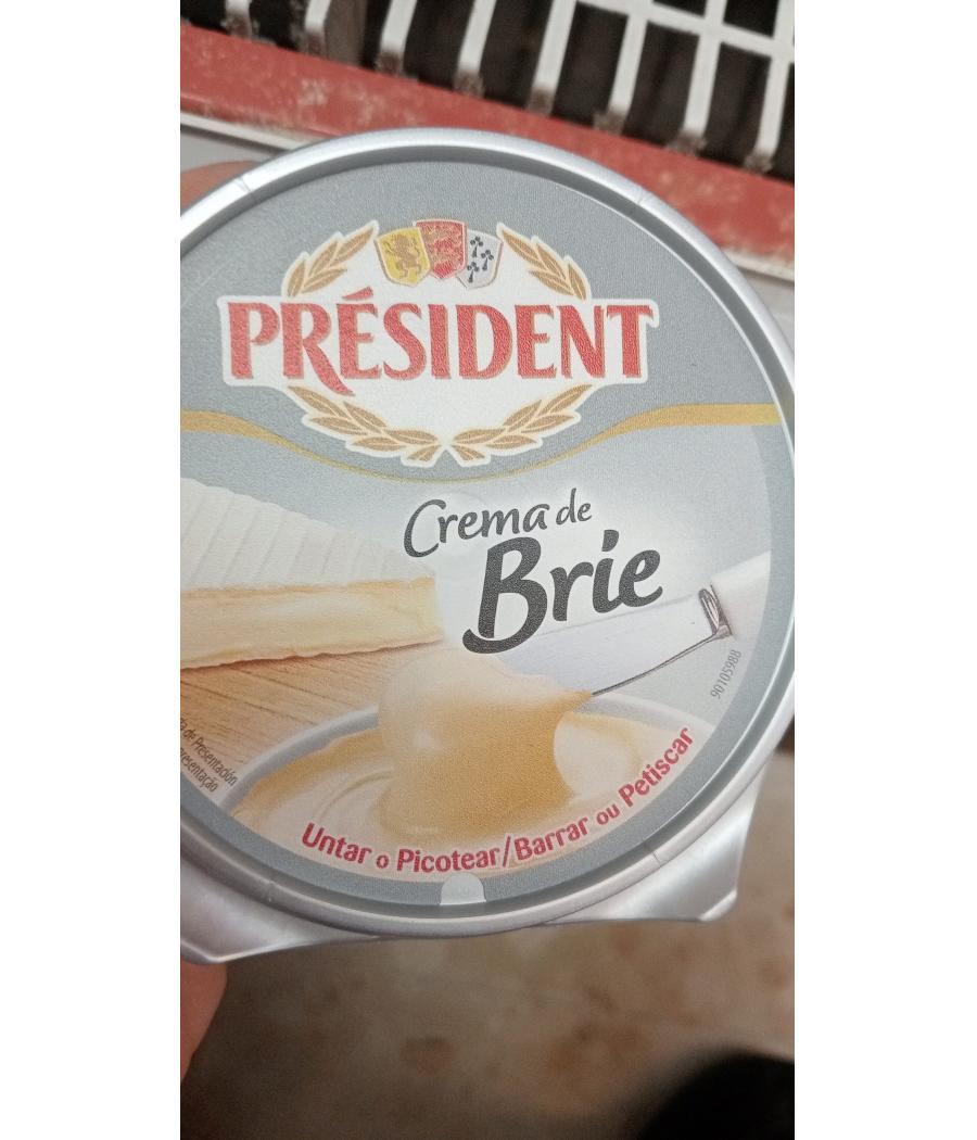 CREME DE BRIE POT  PRESIDENT 125G