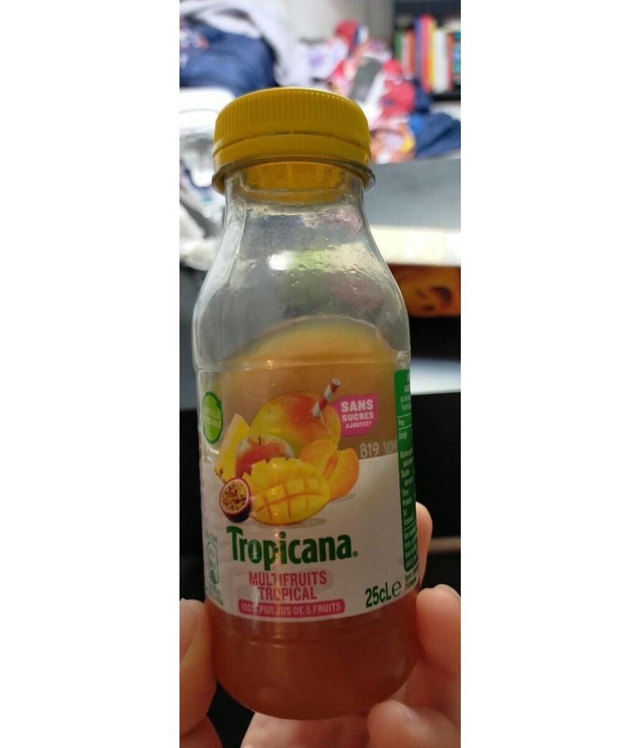 JUS DE FRUITS MULTIFRUITS TROPICAL 25cL