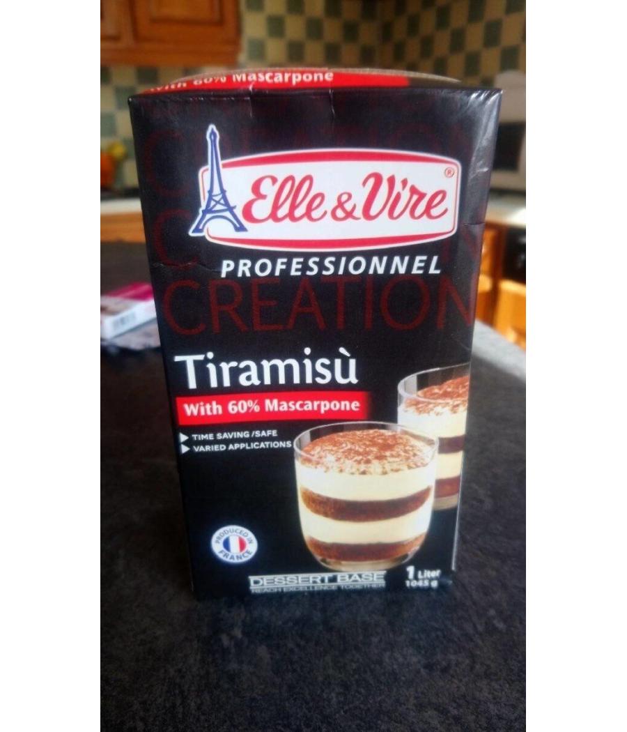 TIRAMISU ELLE&VIRE 1L