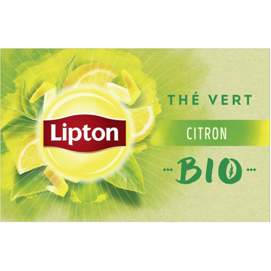 THE VERT BIO CITRON LIPTON 20 SACHETS 26G