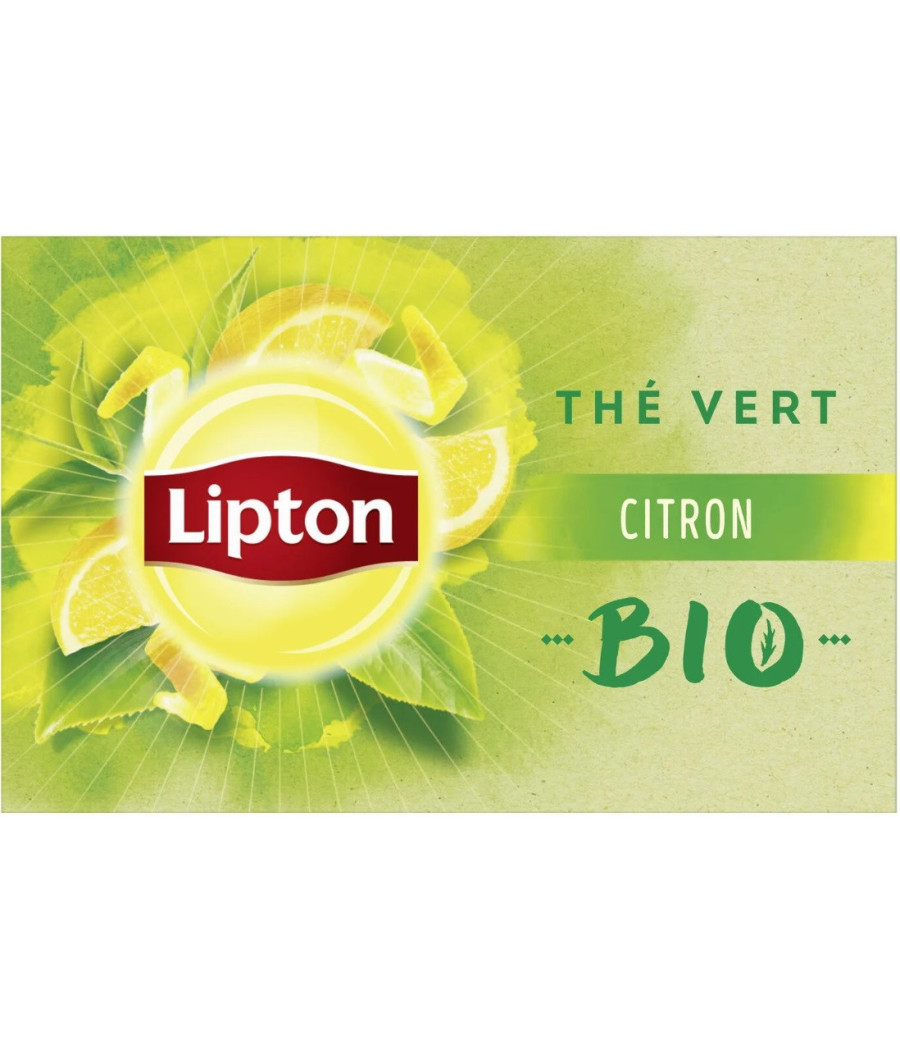 THE VERT BIO CITRON LIPTON 20 SACHETS 26G