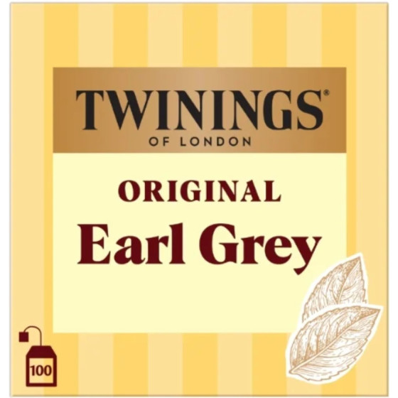 THÉ NOIR TWININGS EARL GREY 100G