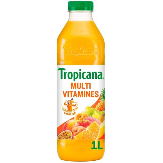 JUS DE FRUITS MULTIVITAMINES TROPICANA 1L